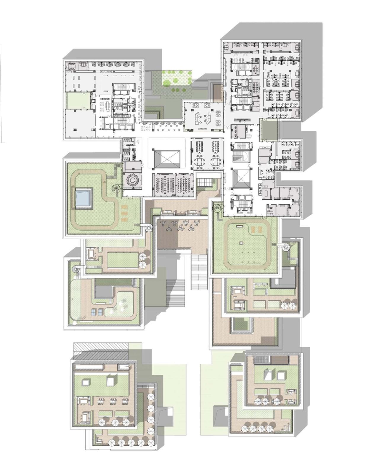 BIM建筑|中建滨湖设计总部 / 中国建筑西南设计研究院