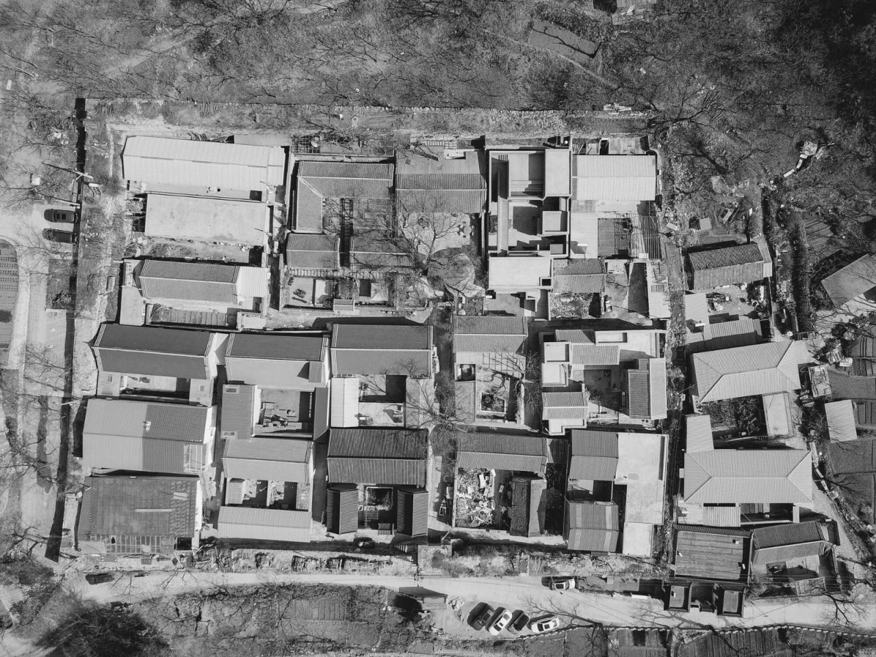 BIM建筑|一山间慢院：长城下的桥 / 叙事空间建筑事务所