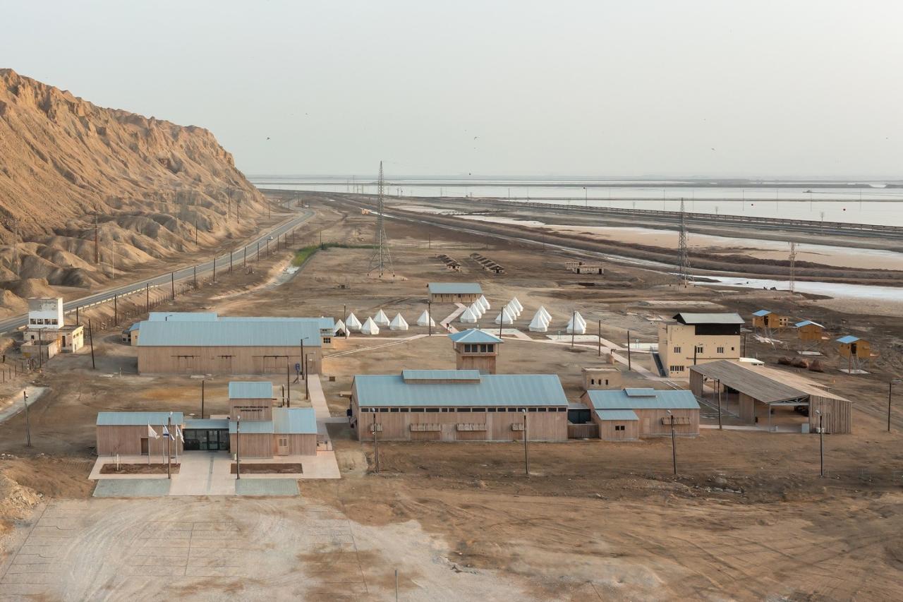 BIM建筑|Moshe Novomesky 死海游客中心 / Kimmel Eshkolot 建筑事务所