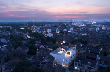 BIM建筑|八坼学镇会客厅 / 得当设计-BIM建筑网