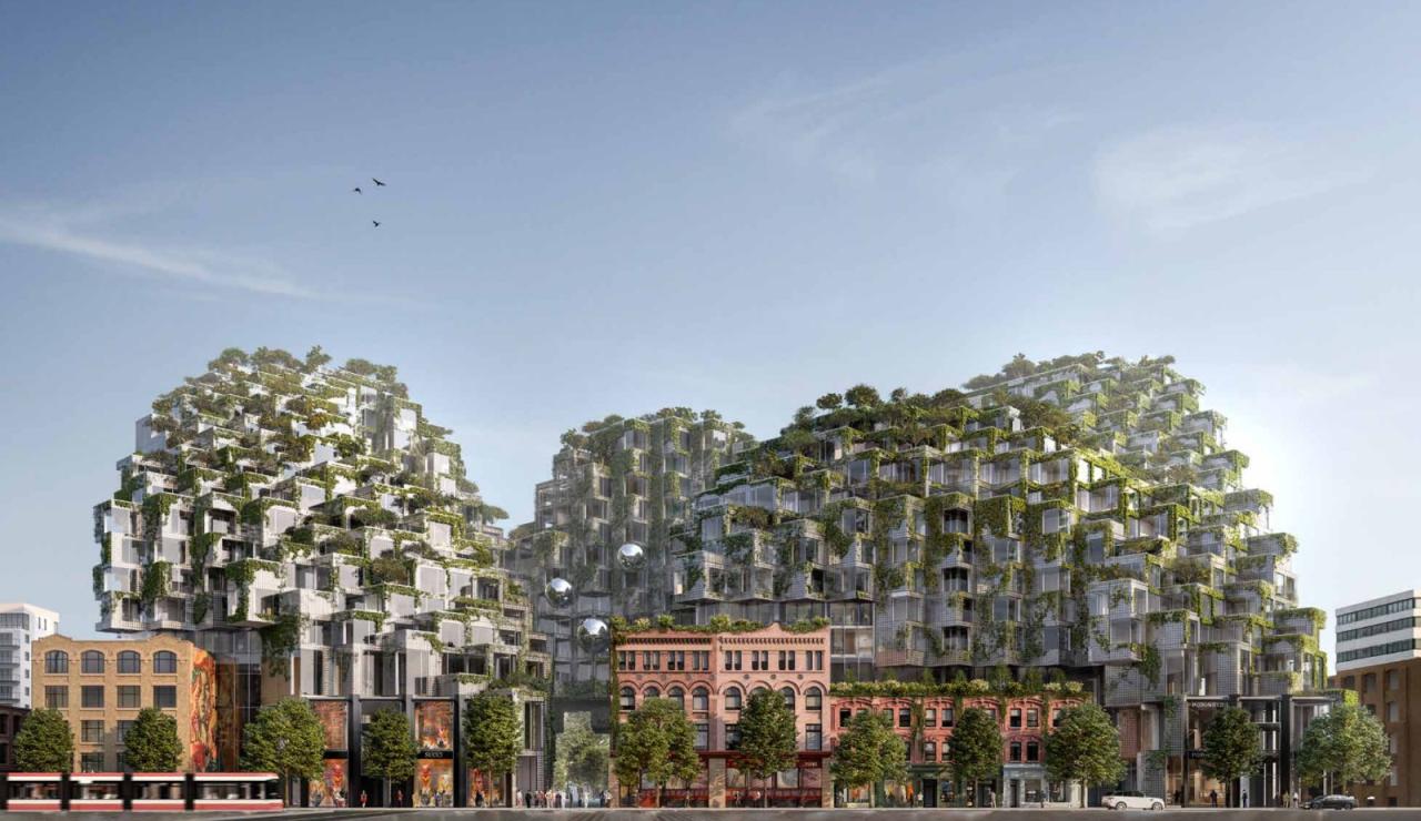 BIM建筑|明星的私人住宅：「多伦多一号公馆」顶层豪宅 / BIG