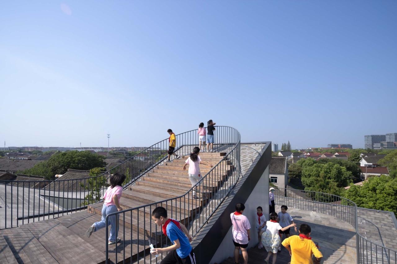 BIM建筑|八坼学镇会客厅 / 得当设计