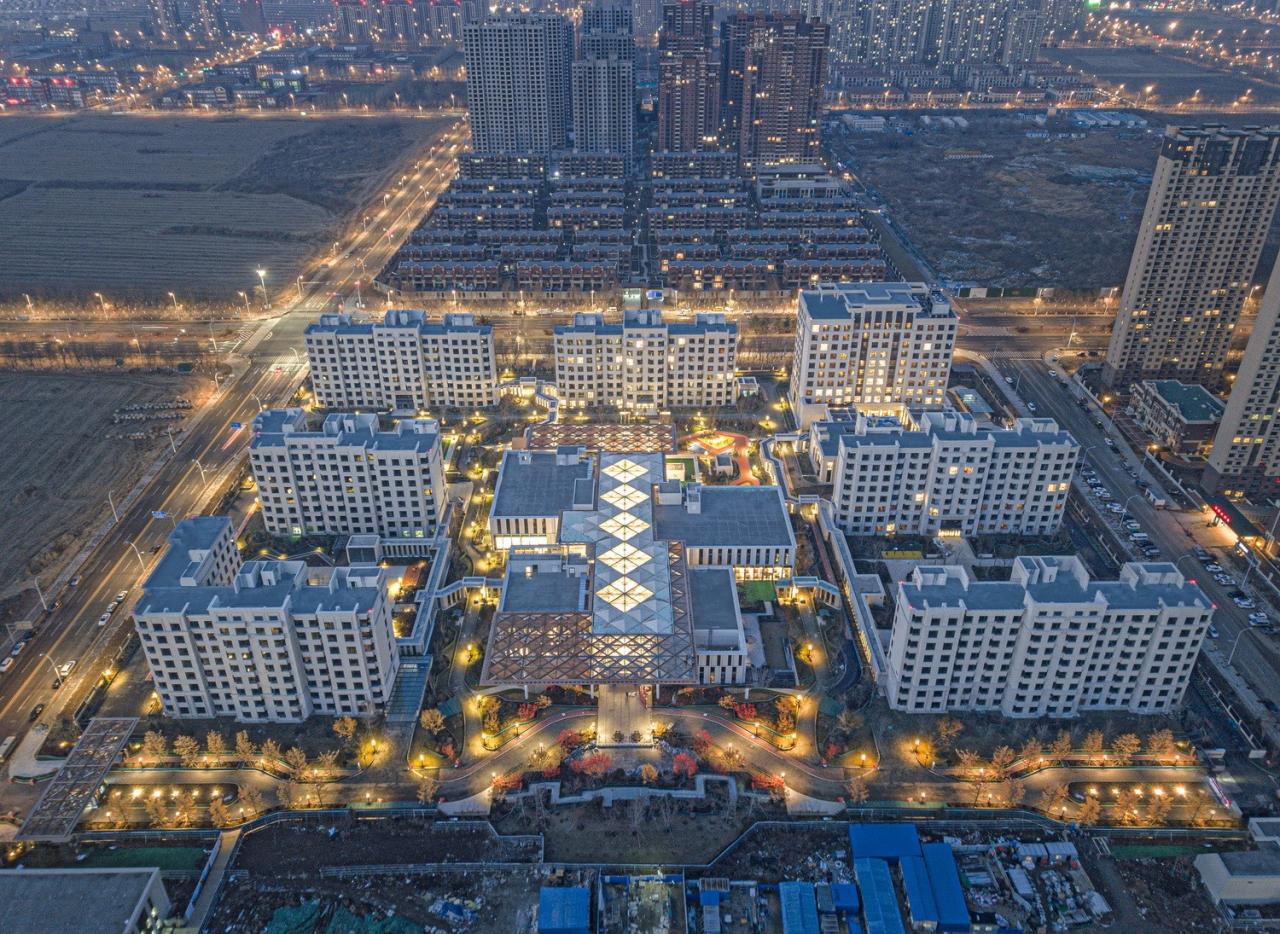 BIM建筑|泰康之家·沈园：东北城市型医养社区设计实践 / 栖城设计