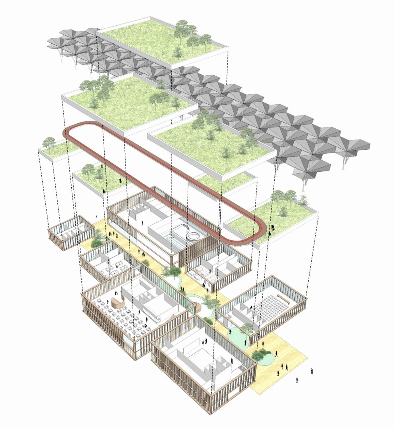 BIM建筑|泰康之家·沈园：东北城市型医养社区设计实践 / 栖城设计