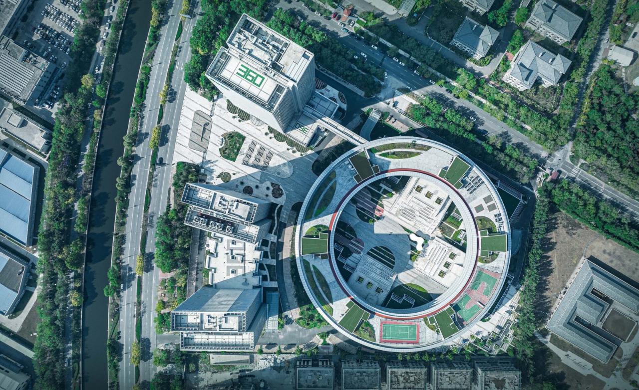 BIM建筑|奇虎360天津创业平台 / 筑土国际