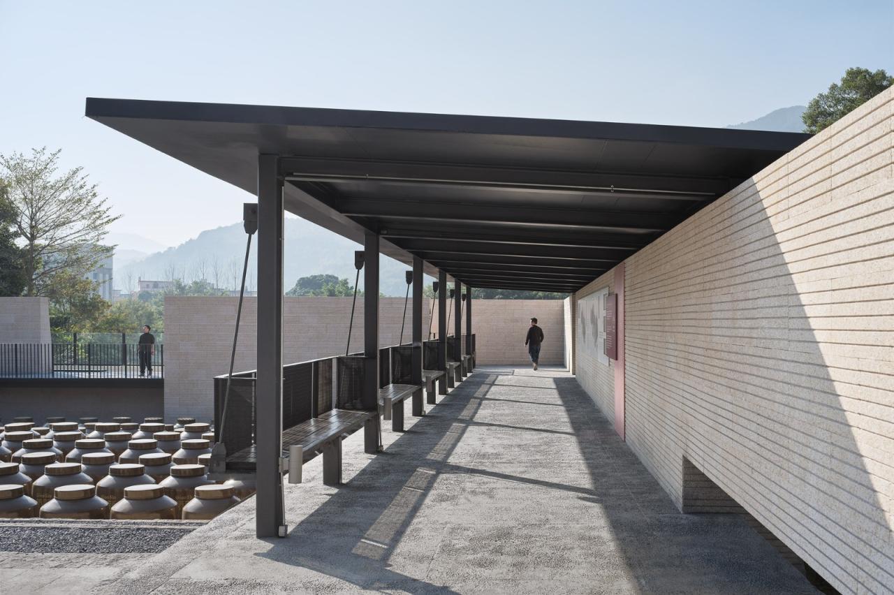 BIM建筑|永春侨新红粬醋观光工厂 / 渤岳建筑设计