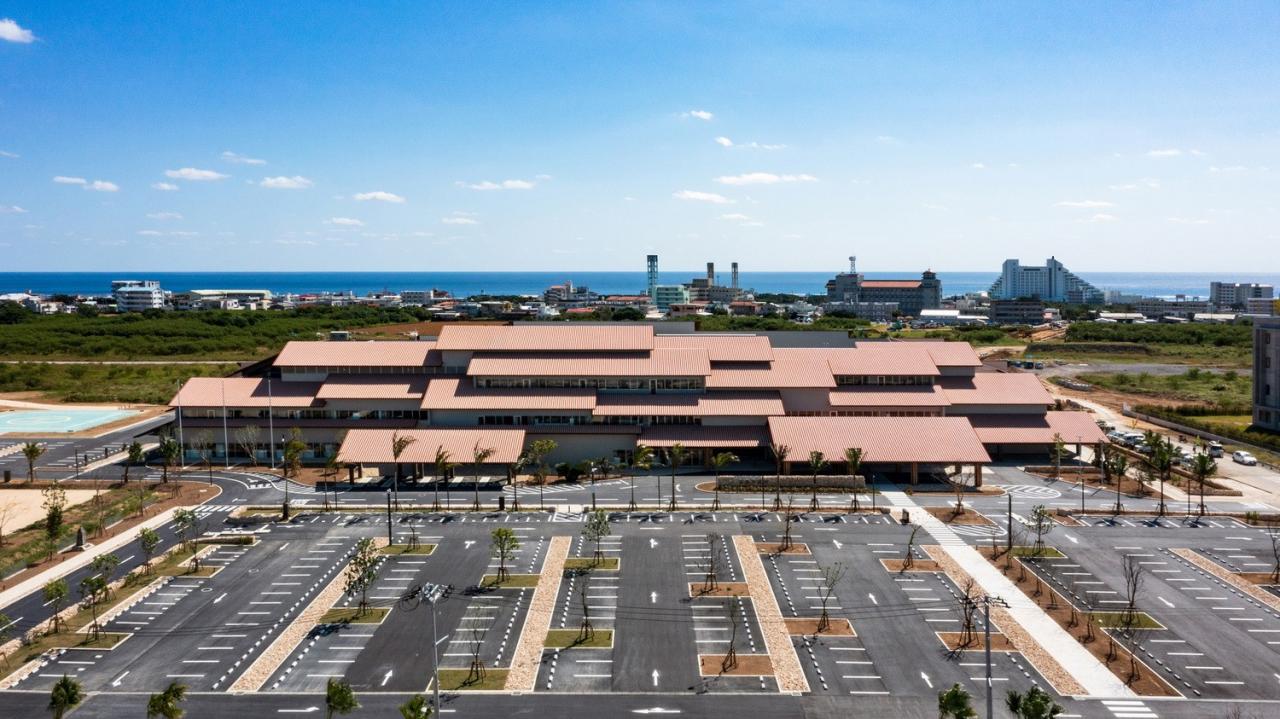 BIM建筑|石垣市政府大楼 / 隈研吾建筑都市设计事务所