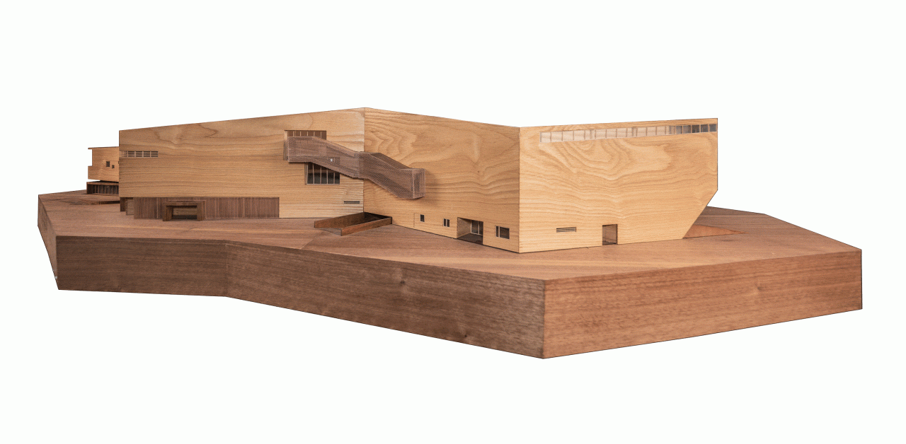 BIM建筑|浙江丽水古堰画乡艺术中心破土动工 / 孟凡浩-line+建筑事务所