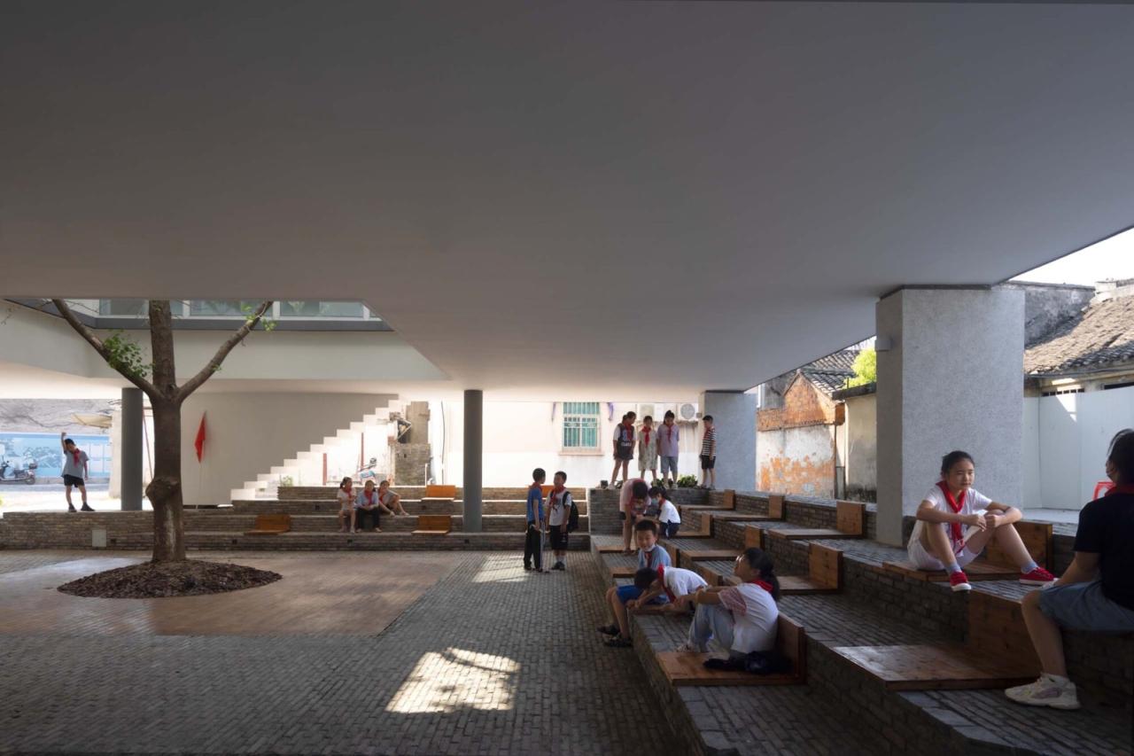 BIM建筑|八坼学镇会客厅 / 得当设计