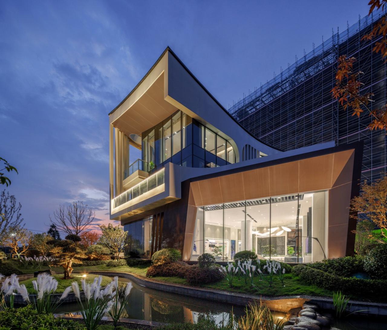 BIM建筑|长三角科大亨芯研究院：在长三角“原点”打造江南水乡式特色产业园 / 三益建筑