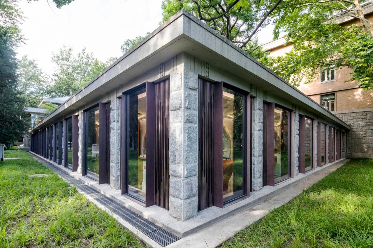 BIM建筑|中央党校大有书廊改造设计 ——场所精神的再生与重奏 / 中国建筑科学研究院有限公司建筑设计院