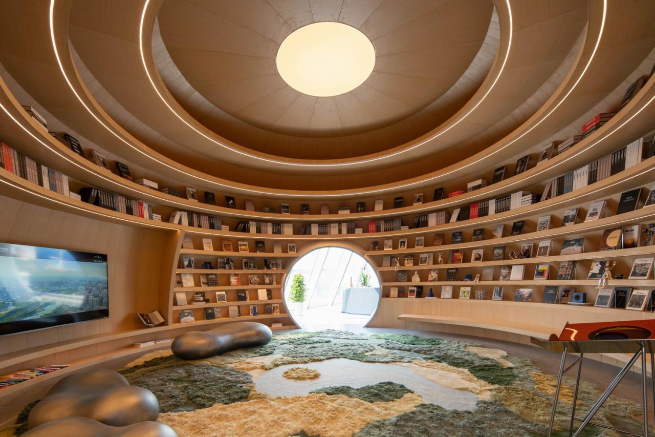 BIM建筑|西安泾河新城崇文郎樾展示中心 / aoe事建组