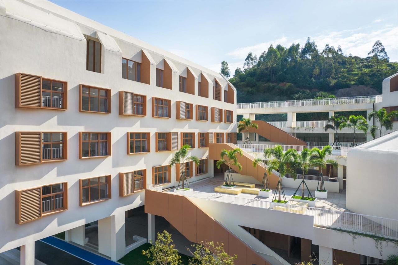 BIM建筑|惠阳沙田镇第二小学 / 墨泰建筑 + 博意建筑