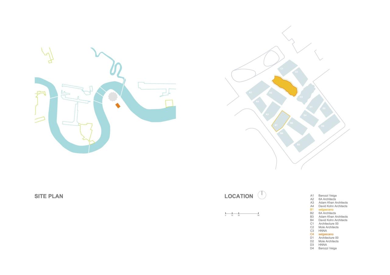 BIM建筑|设计街区食堂 / Selgascano