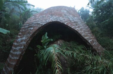 BIM建筑|薄壳拱顶结构牛棚 / Rnd Earth-BIM建筑网