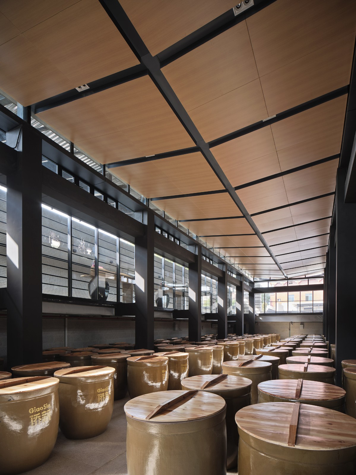 BIM建筑|永春侨新红粬醋观光工厂 / 渤岳建筑设计