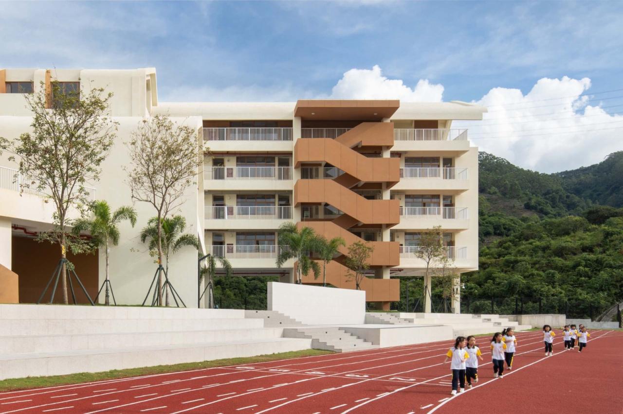 BIM建筑|惠阳沙田镇第二小学 / 墨泰建筑 + 博意建筑