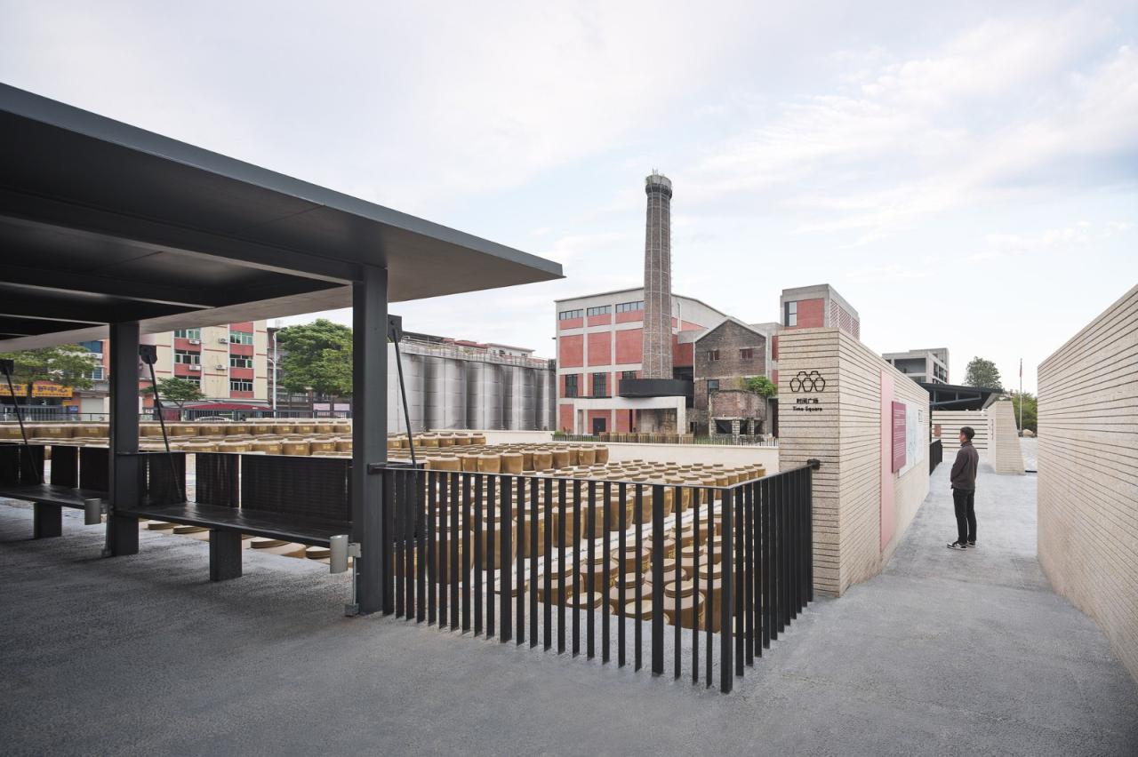 BIM建筑|永春侨新红粬醋观光工厂 / 渤岳建筑设计