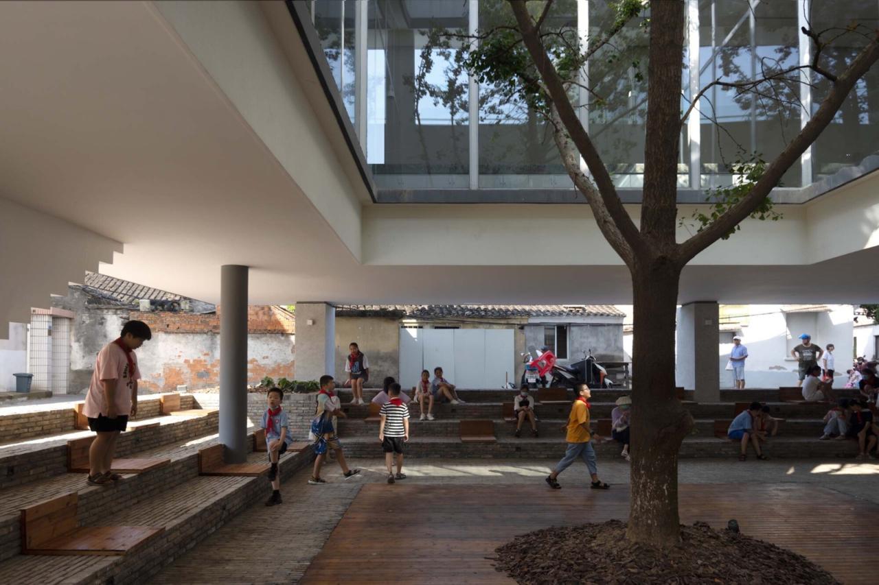 BIM建筑|八坼学镇会客厅 / 得当设计