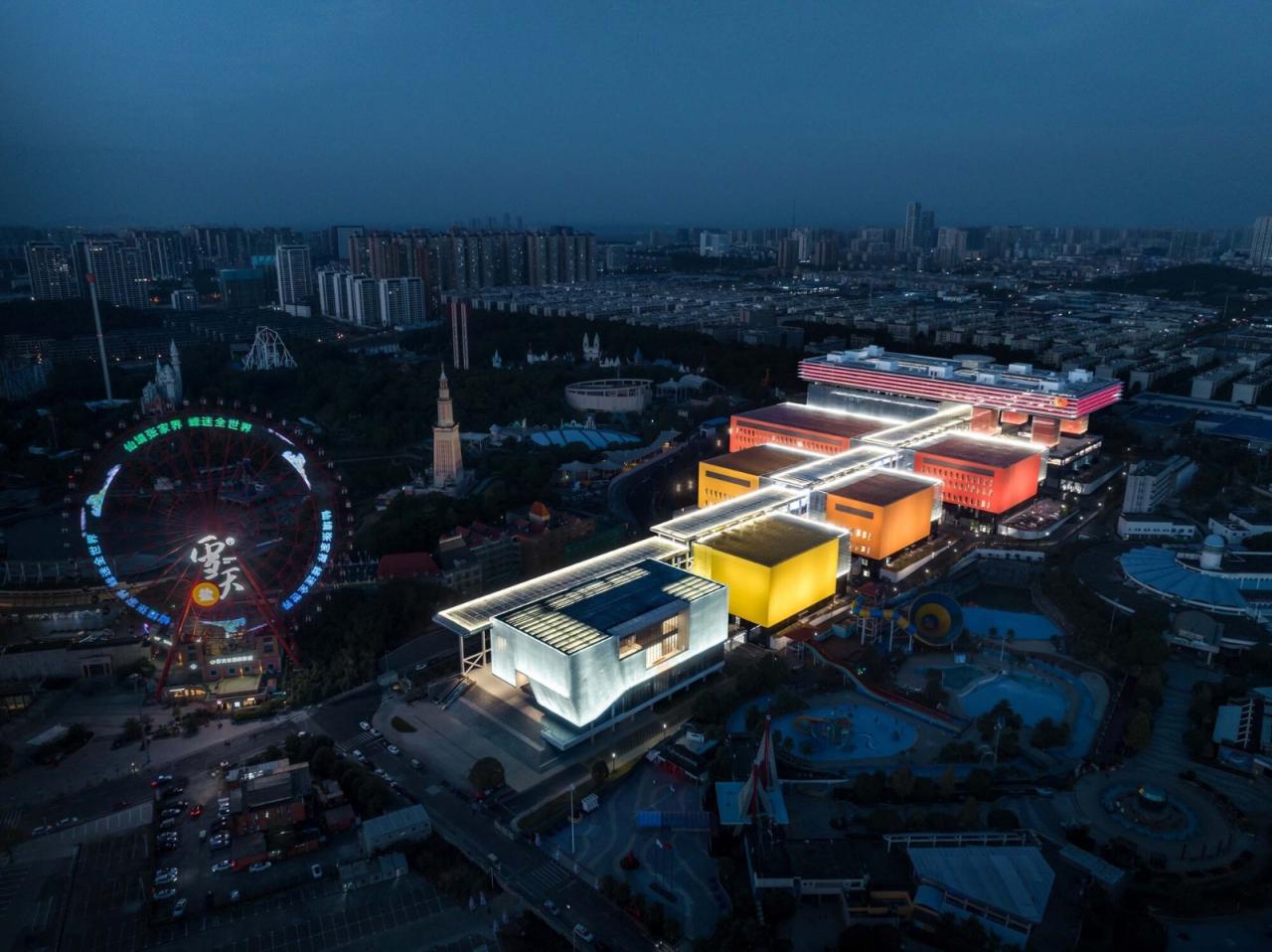 BIM建筑|湖南广播电视台节目生产基地 / HPP 建筑事务所