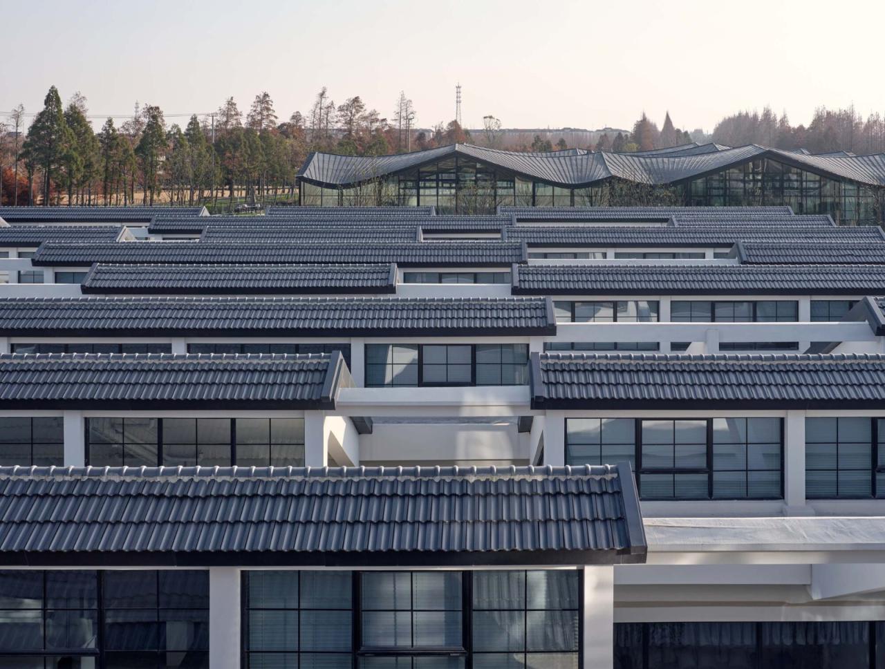 BIM建筑|光明东滩源（原前哨织布厂改造）—客房区 / 同济原作设计工作室