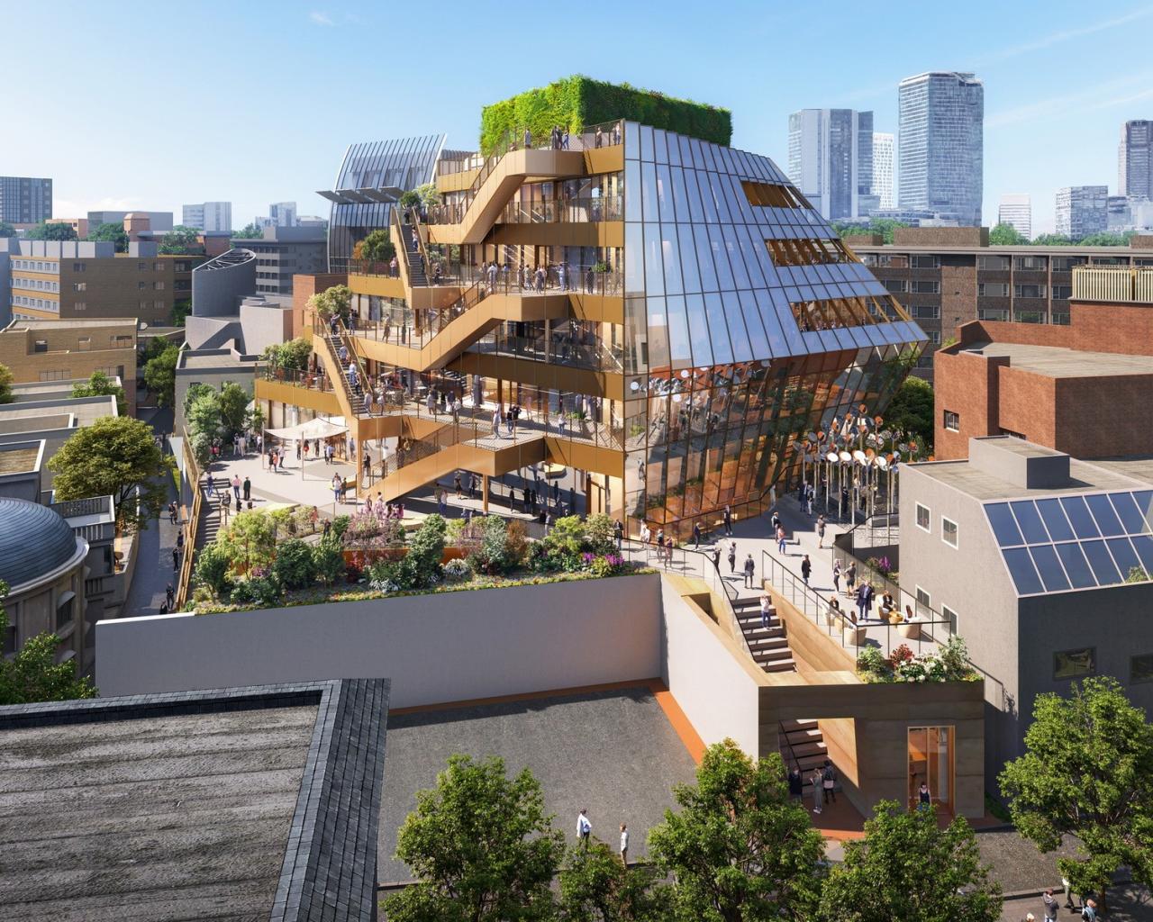 BIM建筑|两面建筑：东京原宿 Harajuku Quest / OMA