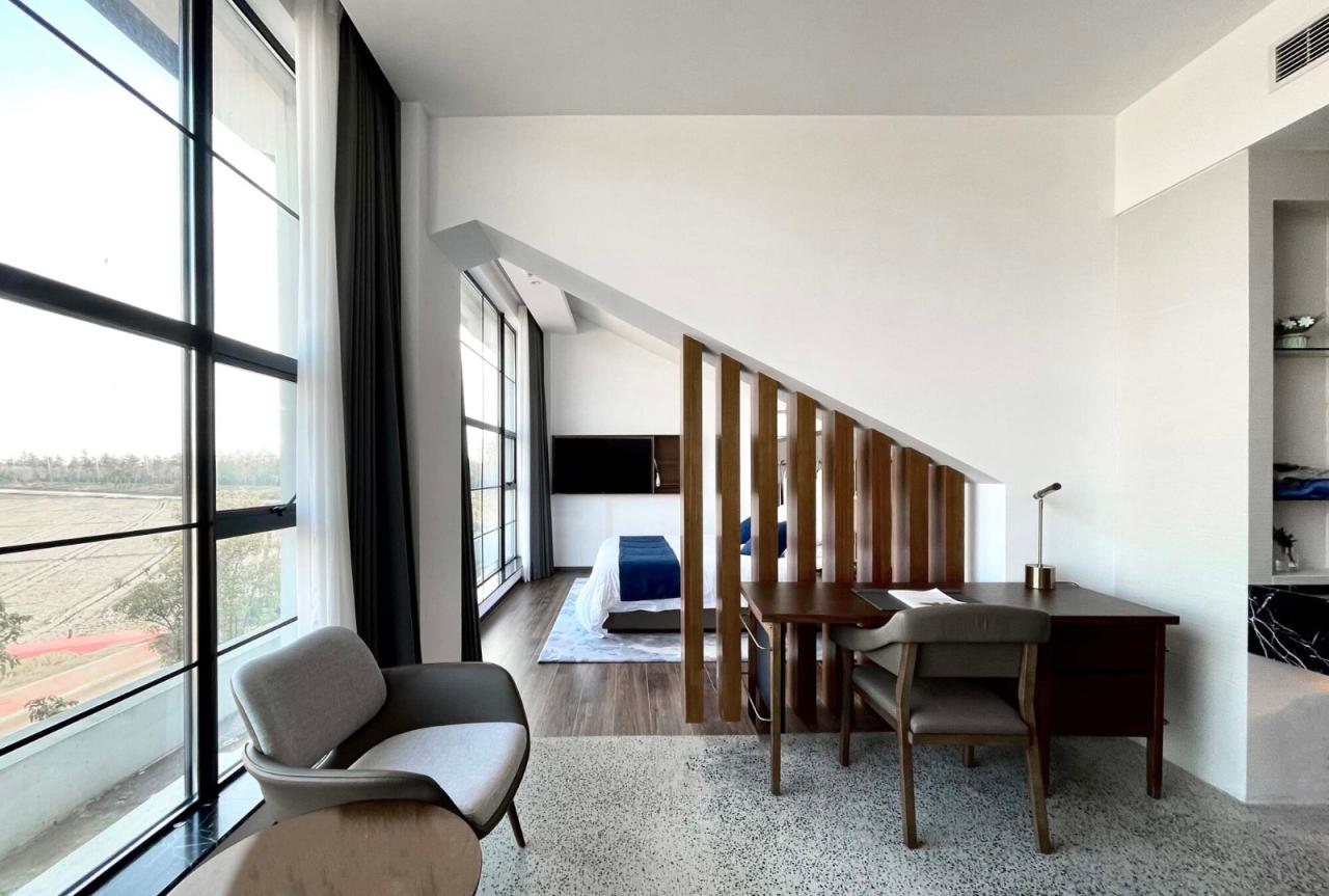 BIM建筑|光明东滩源（原前哨织布厂改造）—客房区 / 同济原作设计工作室