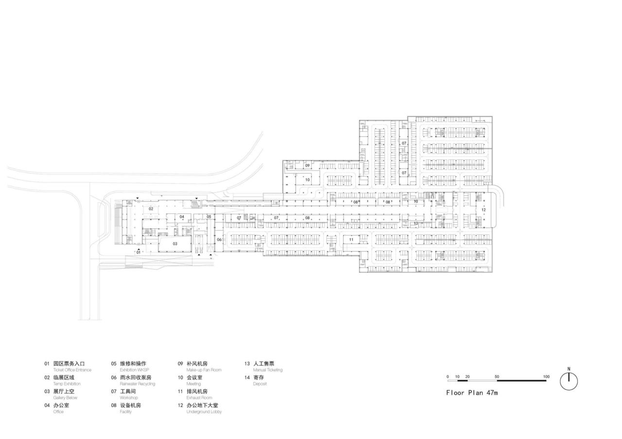 BIM建筑|湖南广播电视台节目生产基地 / HPP 建筑事务所