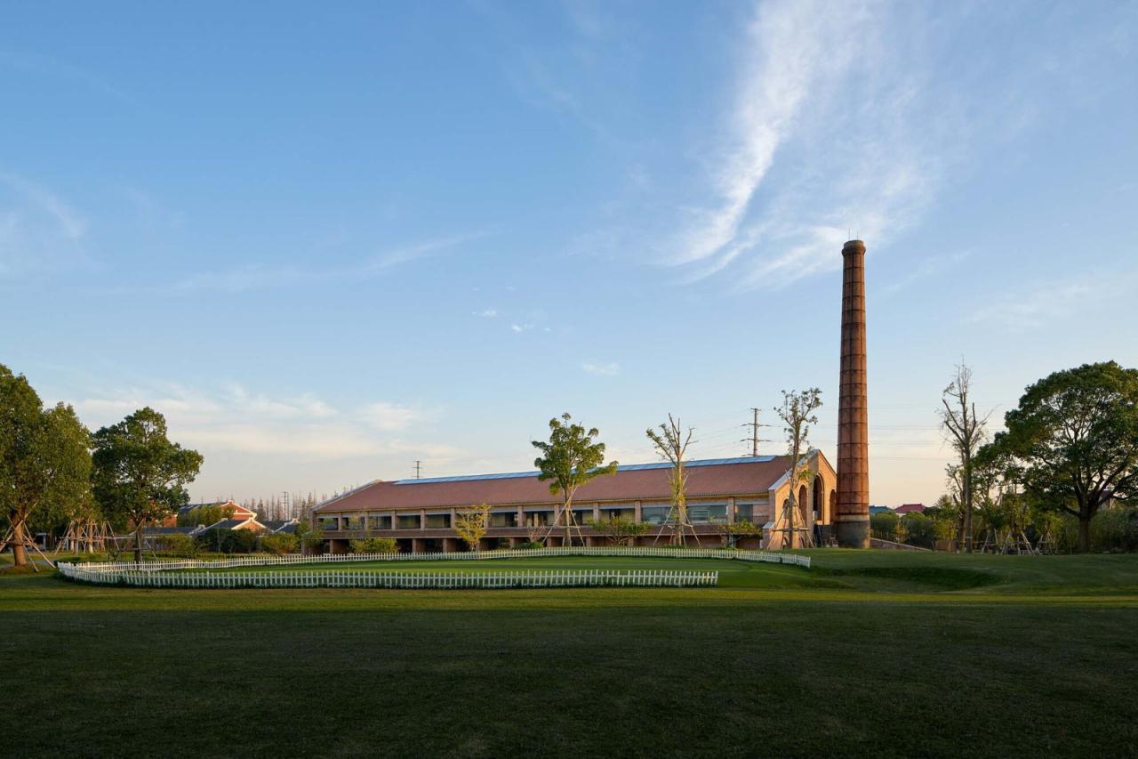 BIM建筑|浦东红窑 / 合尘建筑