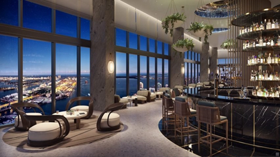 BIM建筑|苏亚雷斯和奥特设计迈阿密第一座超高层