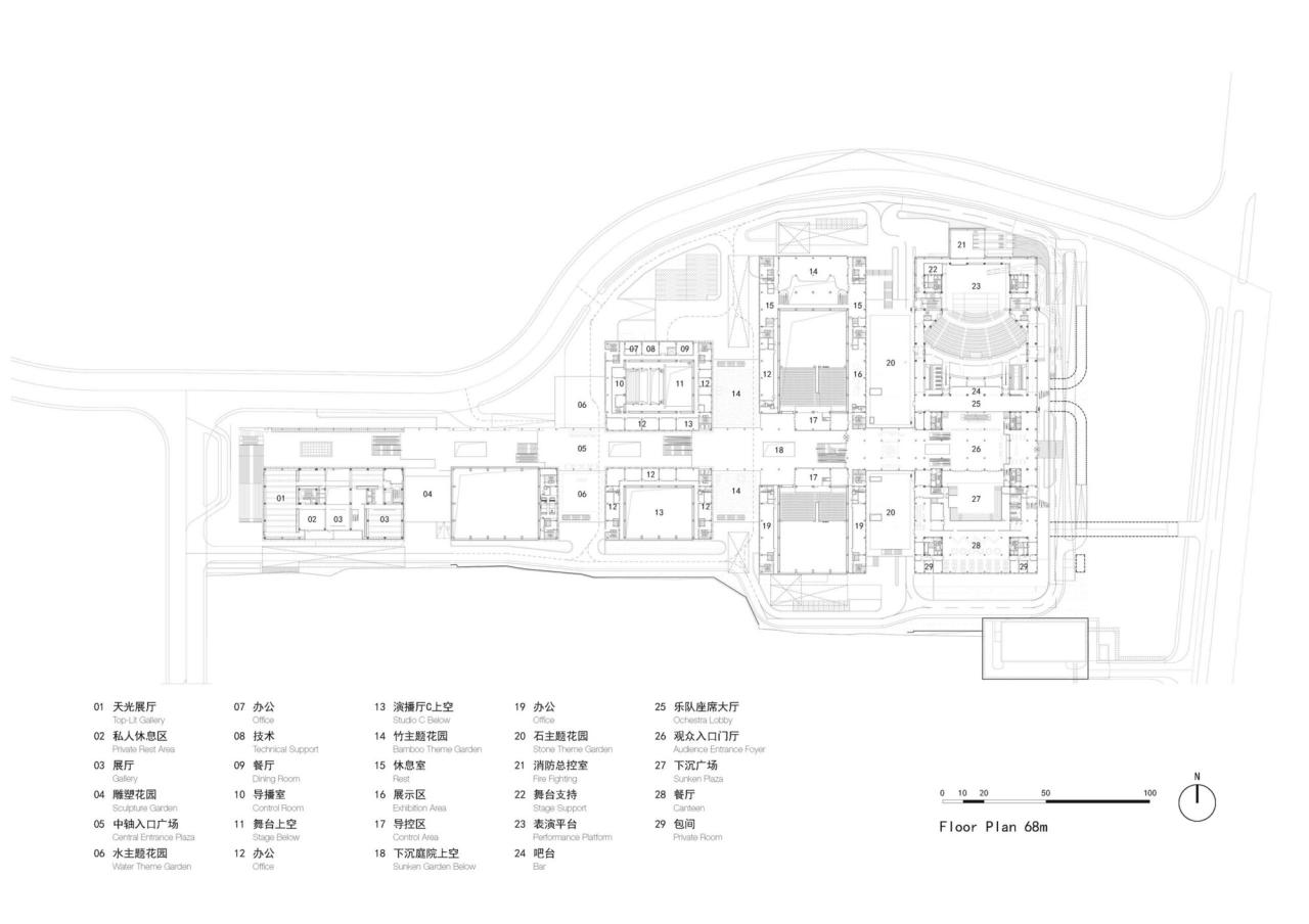 BIM建筑|湖南广播电视台节目生产基地 / HPP 建筑事务所