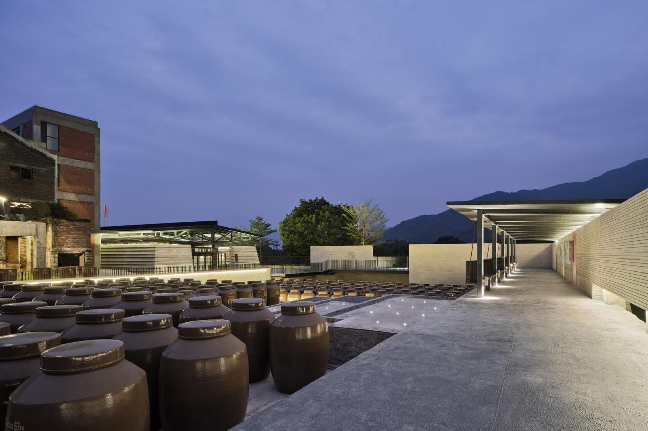 BIM建筑|永春侨新红粬醋观光工厂 / 渤岳建筑设计