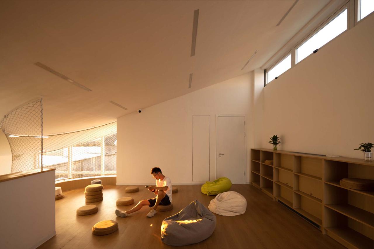 BIM建筑|八坼学镇会客厅 / 得当设计