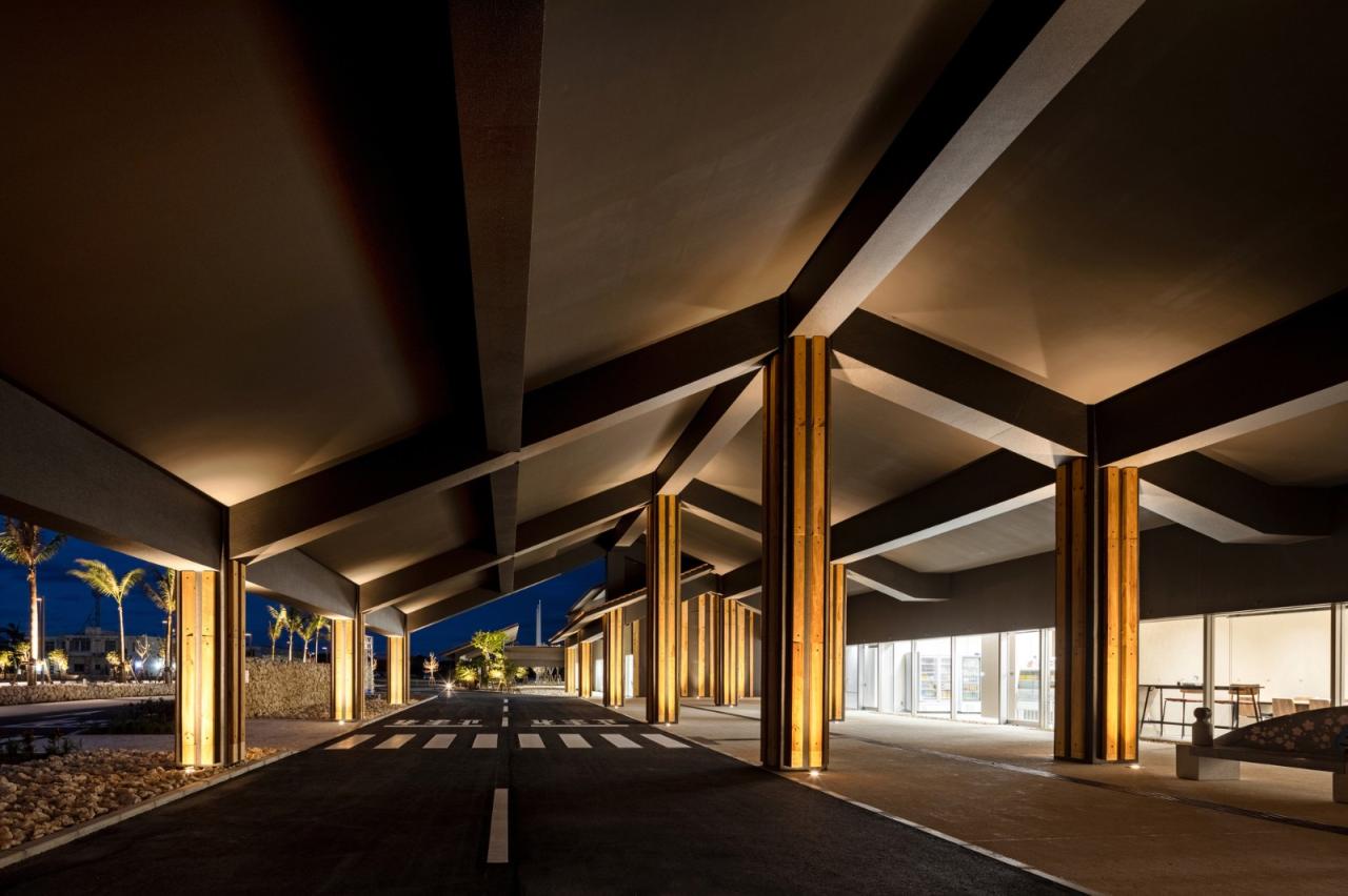 BIM建筑|石垣市政府大楼 / 隈研吾建筑都市设计事务所