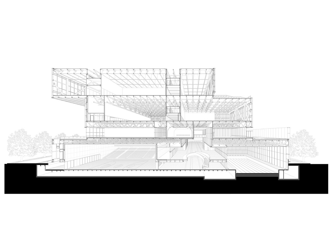 BIM建筑|深圳简上体育综合体 / 悉地国际
