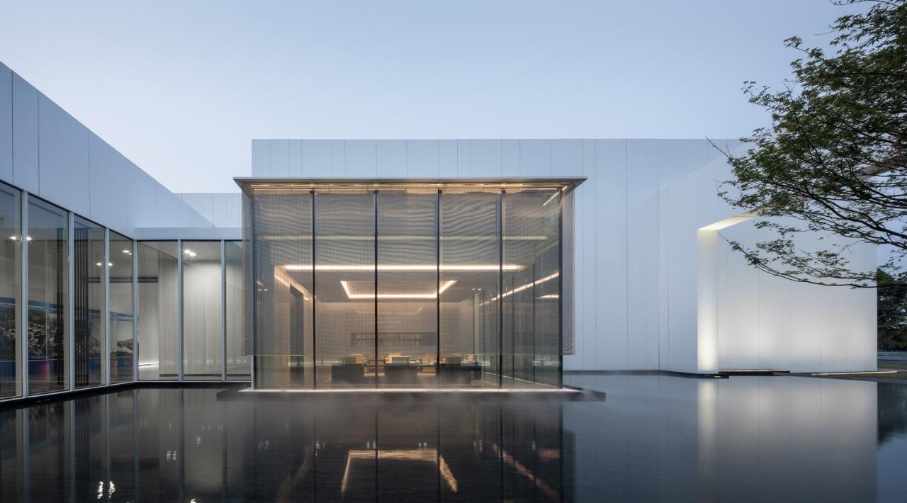 BIM建筑|江南印·造园六章——“两湖”创新区规划展示馆 / 简和建筑