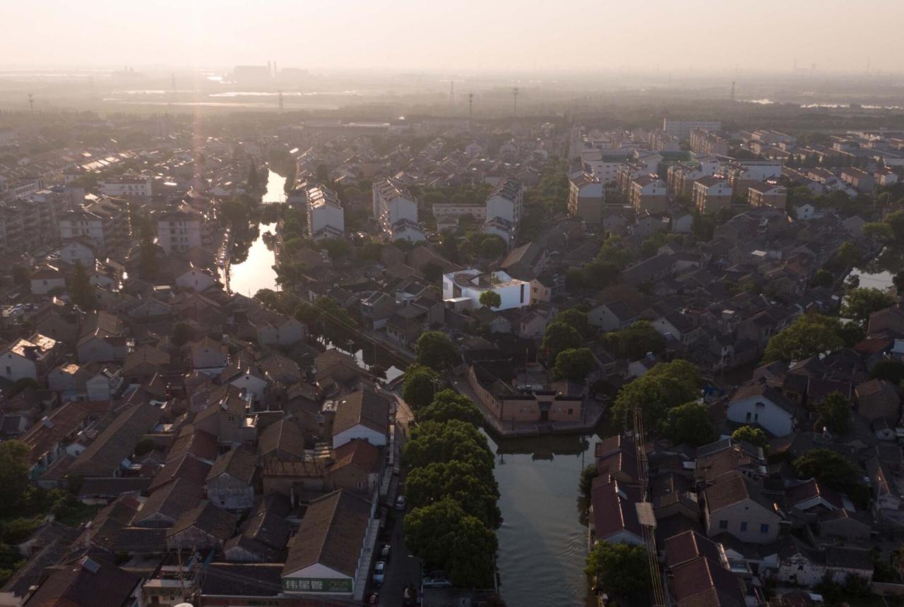 BIM建筑|八坼学镇会客厅 / 得当设计