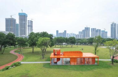 BIM建筑|深圳坪山中心公园大草坪城市书房 / 厘米制造-BIM建筑网