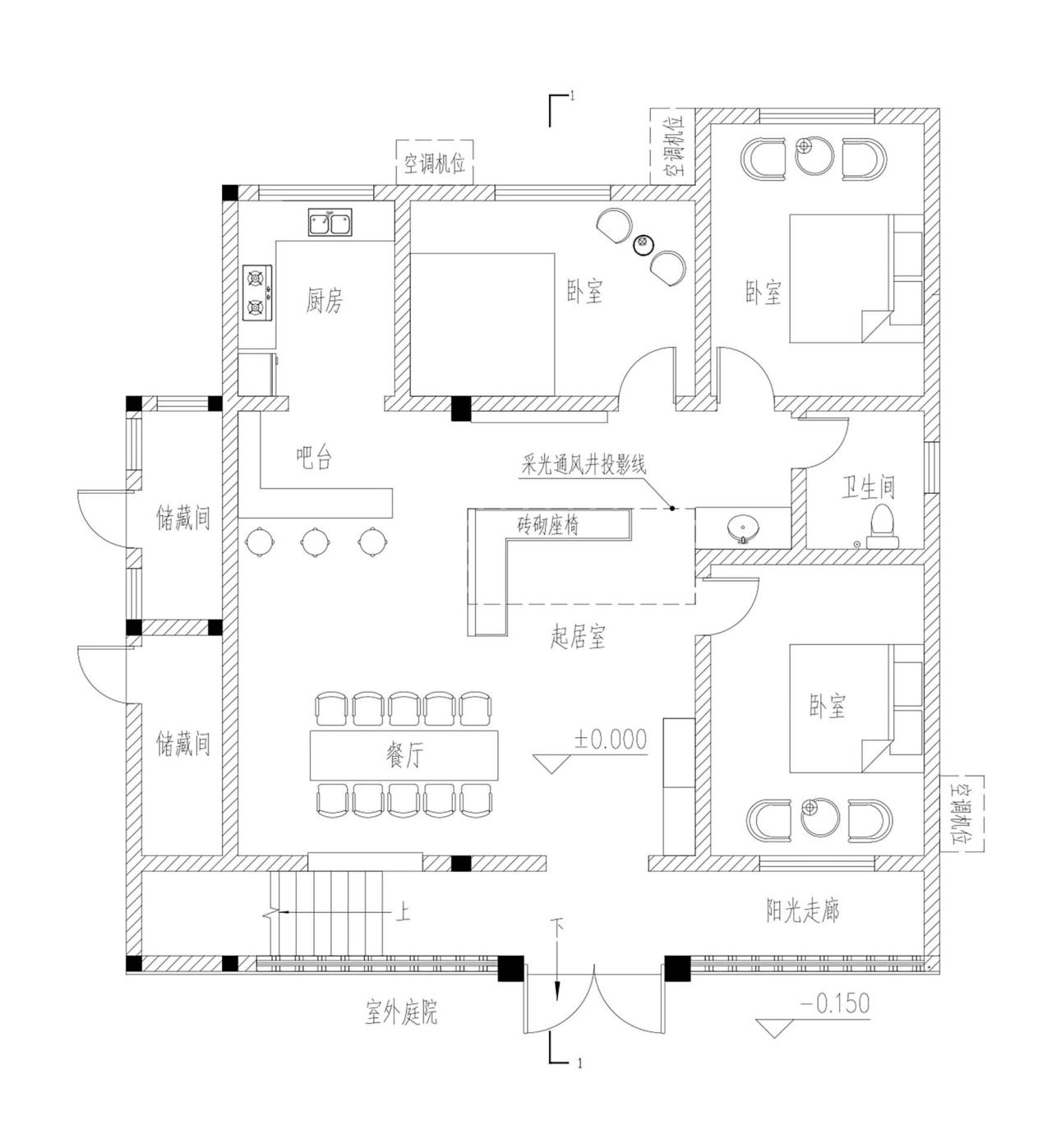 BIM建筑|渭南·巴邑村玻璃砖房 / 西安建筑科技大学设计研究总院