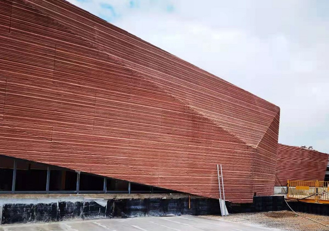 BIM建筑|红色石阵，云南东风韵艺术中心 / 孟凡浩