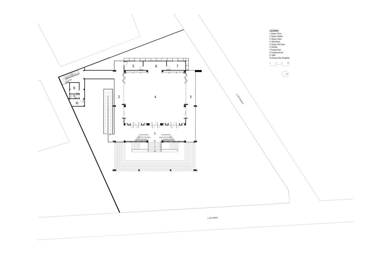 BIM建筑|被动式设计，Jami’Al-Hurriyah 清真寺 / AGo Architects