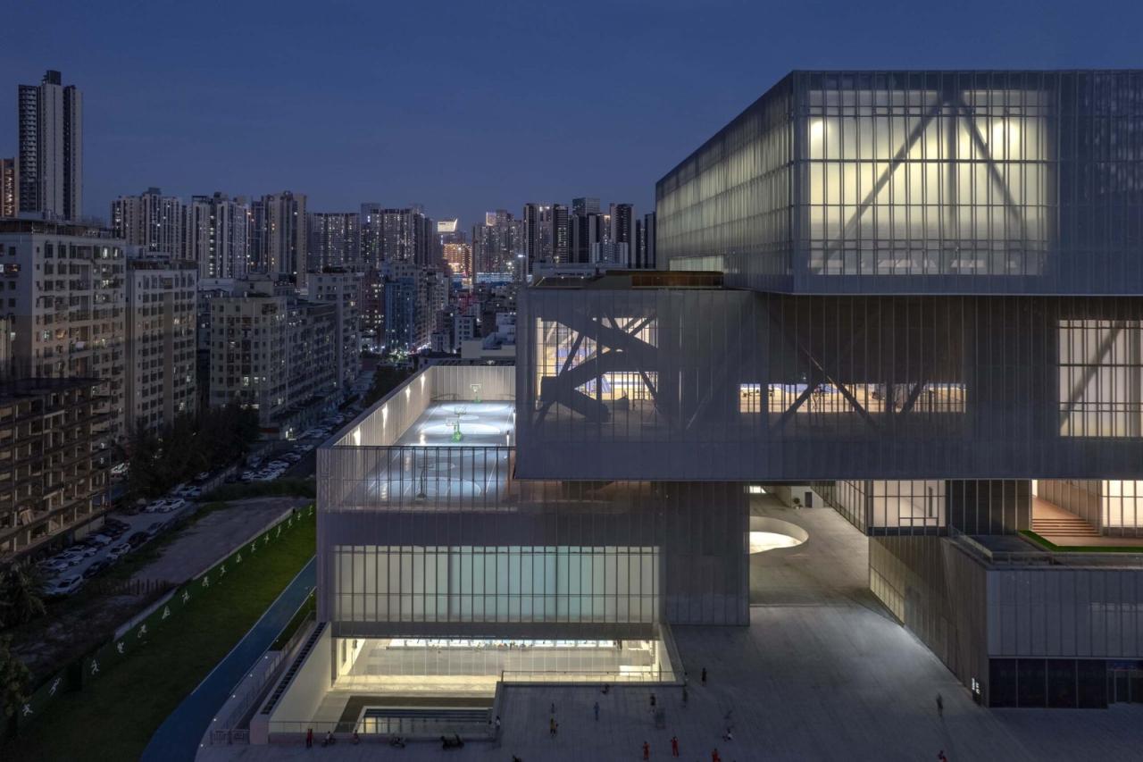 BIM建筑|深圳简上体育综合体 / 悉地国际