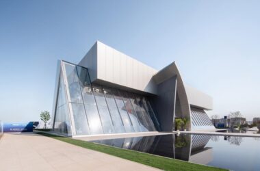 BIM建筑|西安泾河新城崇文郎樾展示中心 / aoe事建组-BIM建筑网