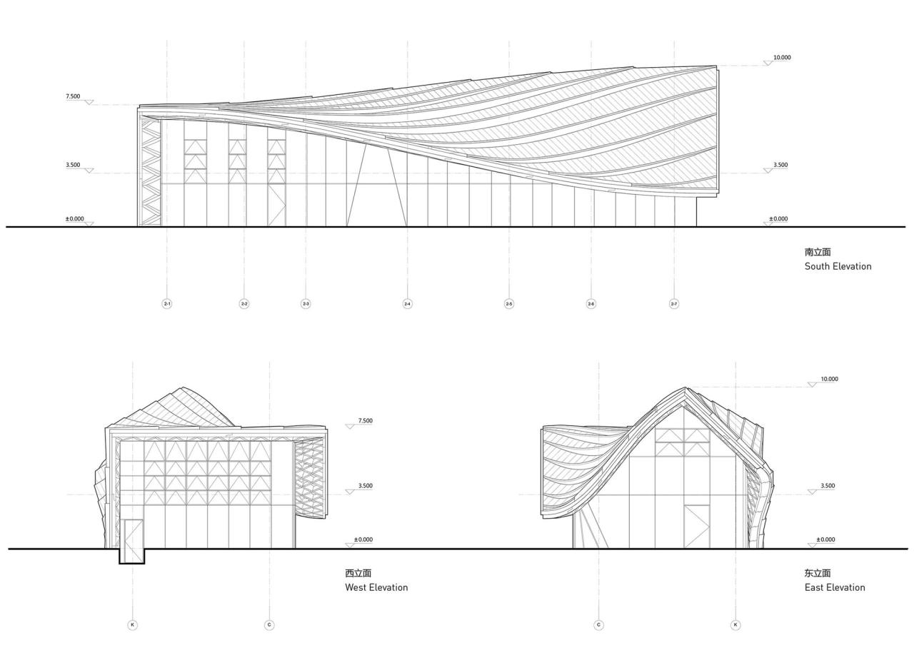 BIM建筑|交子大道木屋顶餐厅 / 致野建筑