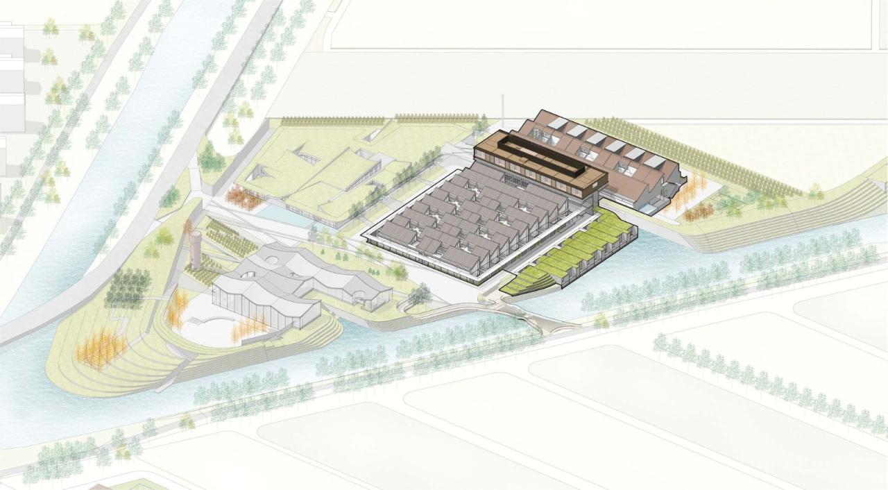 BIM建筑|光明东滩源（原前哨织布厂改造）—客房区 / 同济原作设计工作室