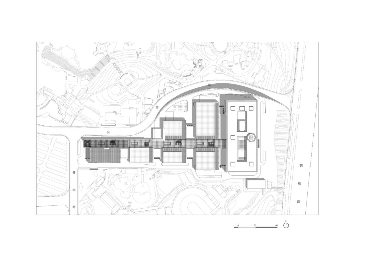 BIM建筑|湖南广播电视台节目生产基地 / HPP 建筑事务所