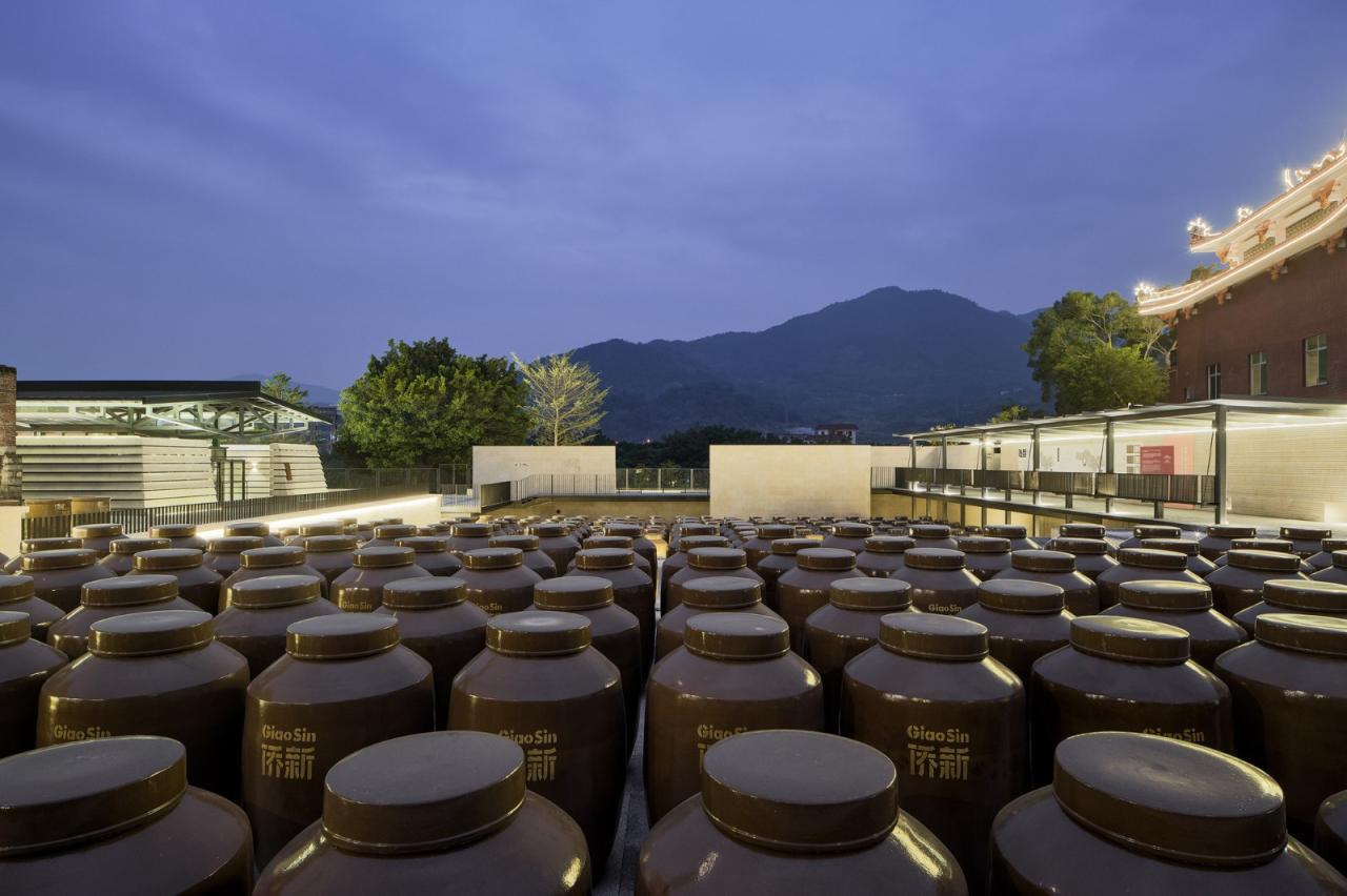 BIM建筑|永春侨新红粬醋观光工厂 / 渤岳建筑设计