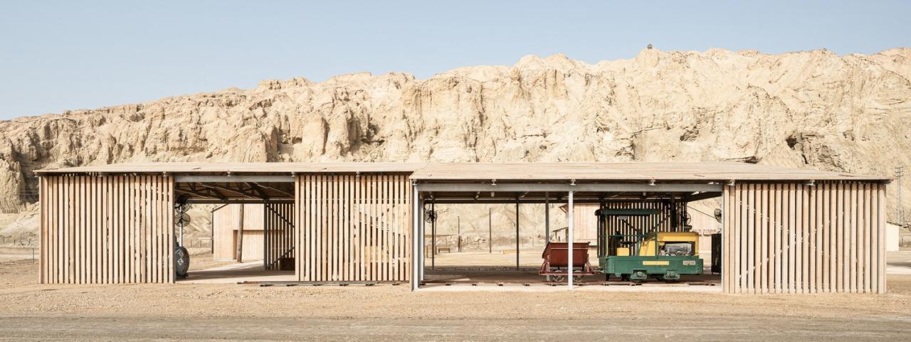 BIM建筑|Moshe Novomesky 死海游客中心 / Kimmel Eshkolot 建筑事务所