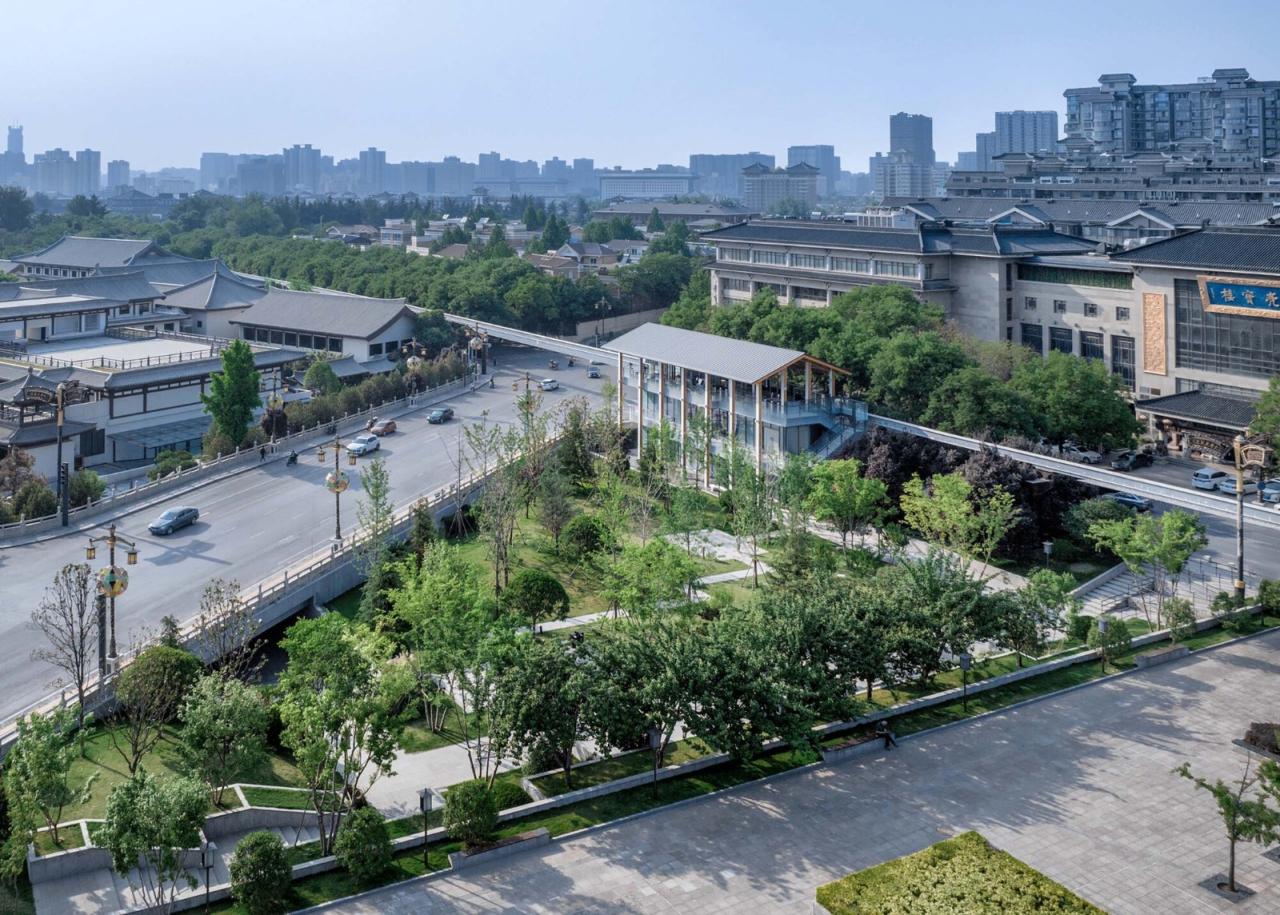 BIM建筑|曲江旅游观光轻轨站点改造提升 / 上海秉仁建筑师事务所