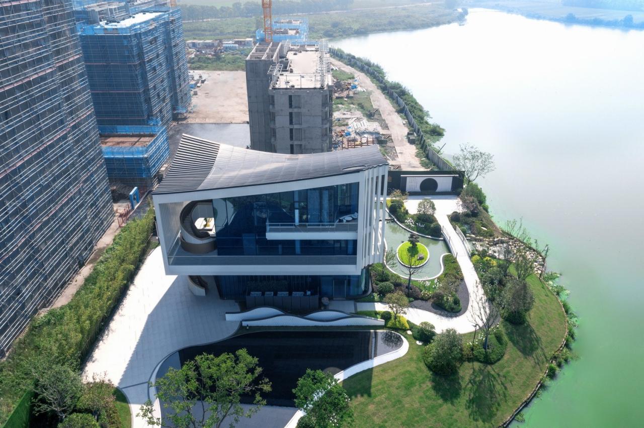 BIM建筑|长三角科大亨芯研究院：在长三角“原点”打造江南水乡式特色产业园 / 三益建筑